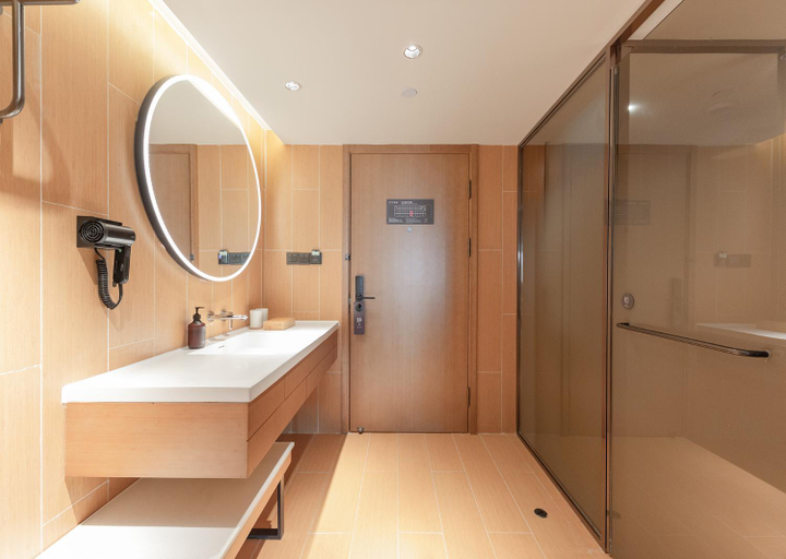 Bathroom 4, Ji Hotel (Shanghai University, Yecheng Road), Shanghai