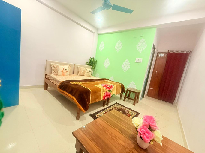 Bedroom 2, Kedar Guest House Ayodhya, Faizabad