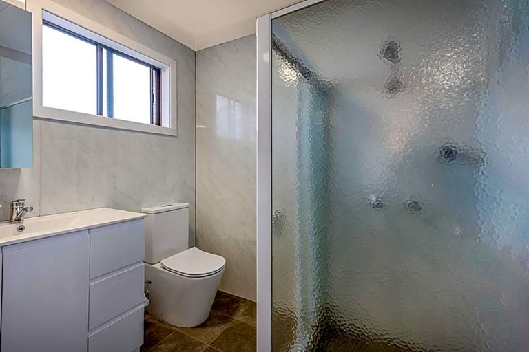 Bathroom 4, Galini Sea View Hotel, Crete