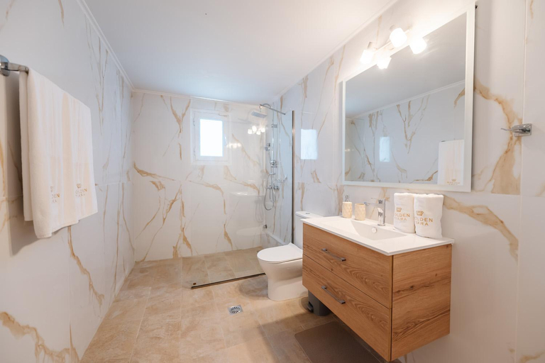 Bathroom 4, Villa Golden Tiara Large Private Pool, A/C, WiFi, Ionian Islands