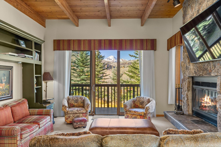 Living area 2, Snowmass Getaway Wraparound Decks & Valley Views - 229 #35 by RedAwning, Pitkin