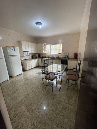 Private kitchen, Hostel casarão, São Vicente