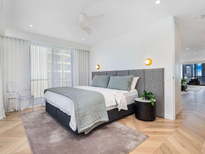 Bedroom 2, Paradise Centre Apartments Surfers Paradise, Gold Coast