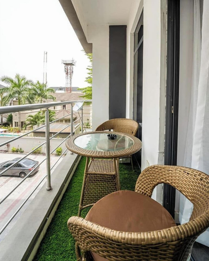 Balcony, Danny's Shortlet Apartment, Osogbo
