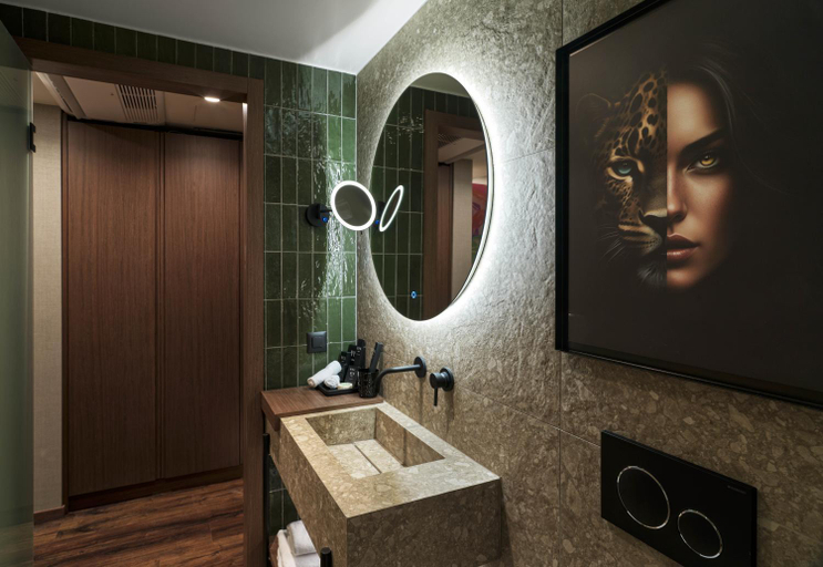 Bathroom 4, NYX Hotel Thessaloniki, Central Macedonia