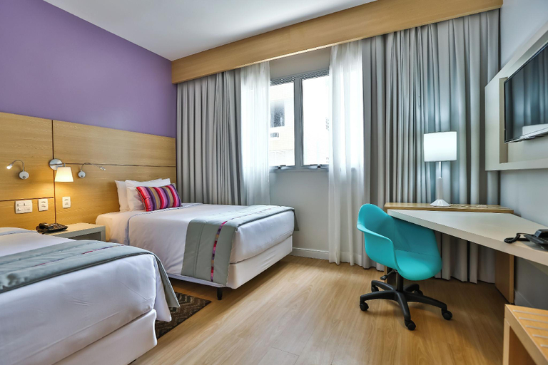Bedroom 3, Roomo Transamerica Santos Gonzaga, Santos