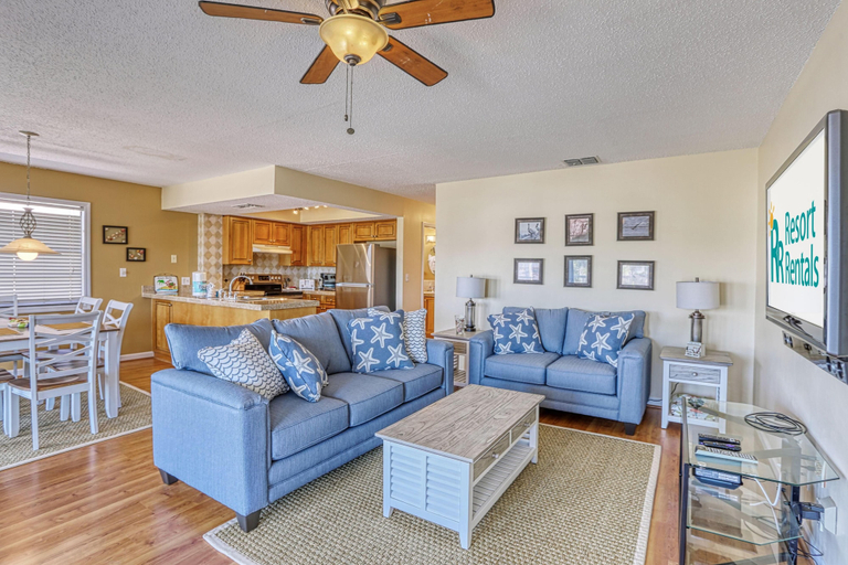 Living area 3, Indian Beach Villas - 3A, Pinellas