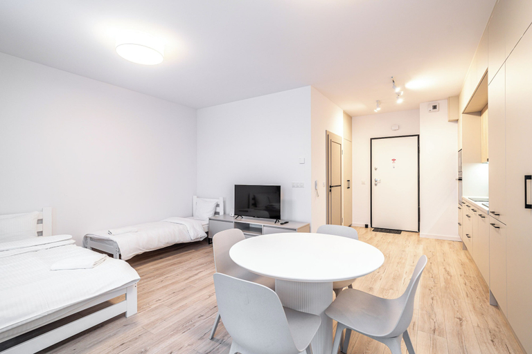 Bedroom 3, RentPlanet - Apartament Góreckiego, Będzin