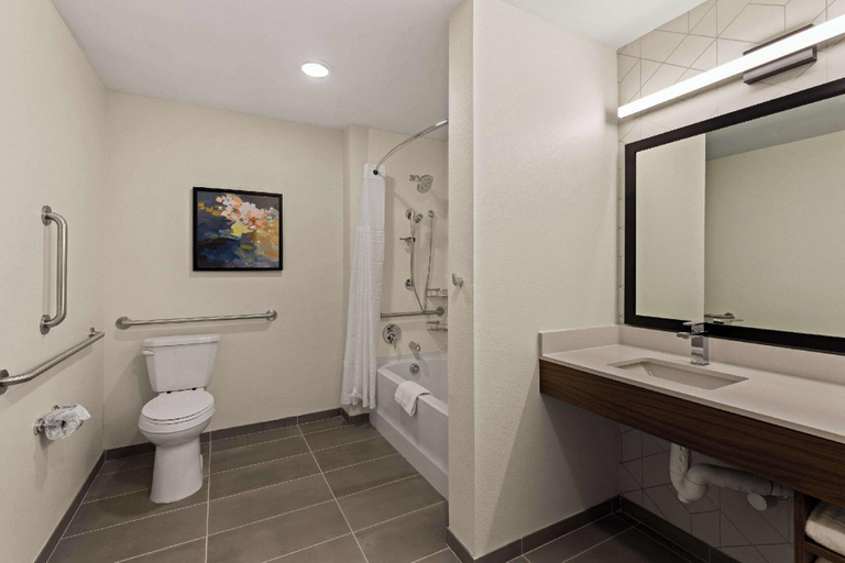 Bathroom 5, Everhome Suites Waco by Choice Hotels, McLennan