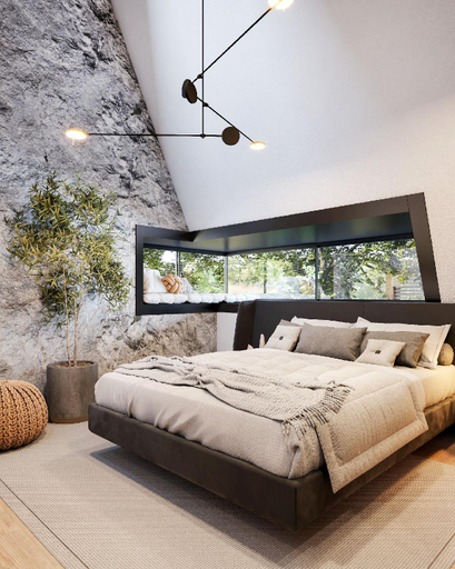 Bedroom 2, Finger Lakes Treehouse, Wayne