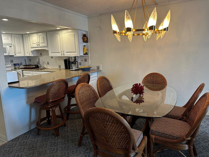 Dining, Ocean Hideaway 610 2 Bedroom Condo by RedAwning, Worcester