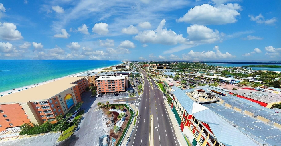 Aerial view, Ocean Sands 1-501, Pinellas