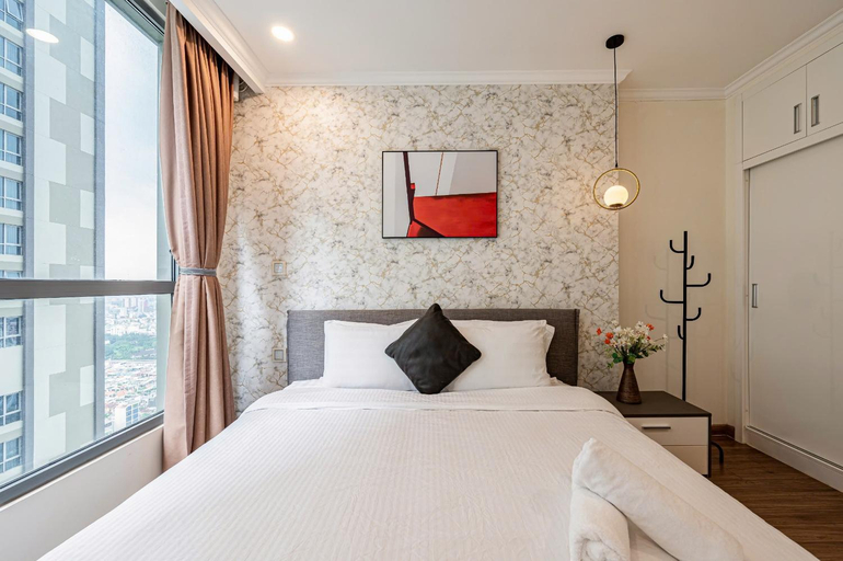 Bedroom 2, LUNA Apartment- Vinhomes Central Park, Bình Thạnh
