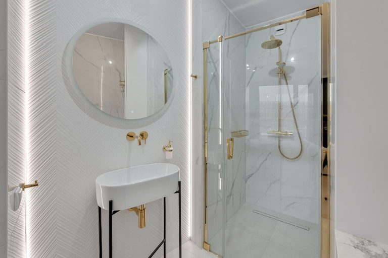 Bathroom 2, RentPlanet - Apartamenty Chlebova, Gdańsk City