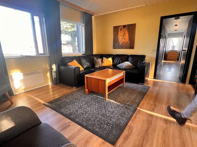 Living area, Hlíðarból Guesthouse, Fljótshlíðarhreppur
