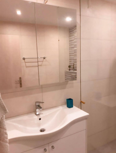 Bathroom 2, Central Apartment Near The beach with huge private terrace, Peloponnese