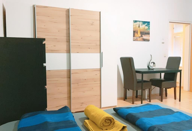 Interior, Bright Vienna 1BR Apartment Near Danube, Wien