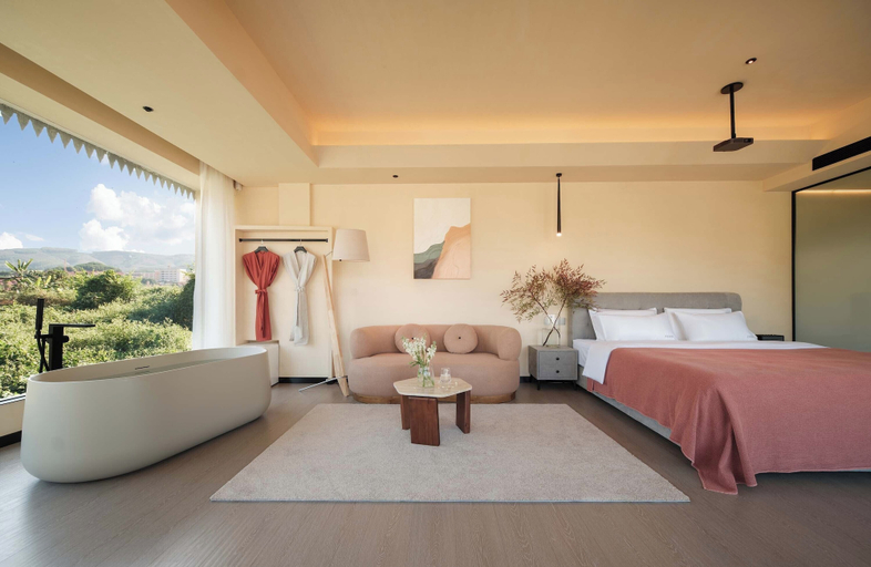 Living area 3, Three-Colored Cloud River Resort VILLA, Xishuangbanna Dai