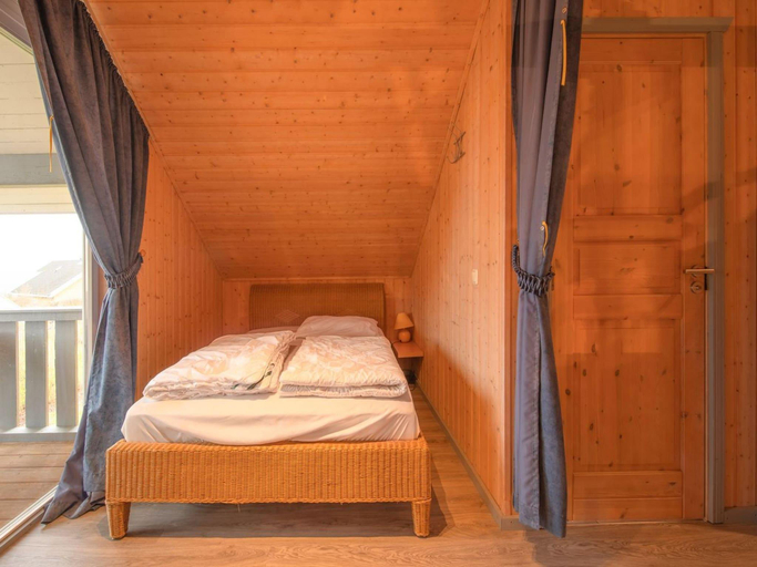 Bedroom 2, Ferienhaus im skandinavischen Stil, Mecklenburgische Seenplatte