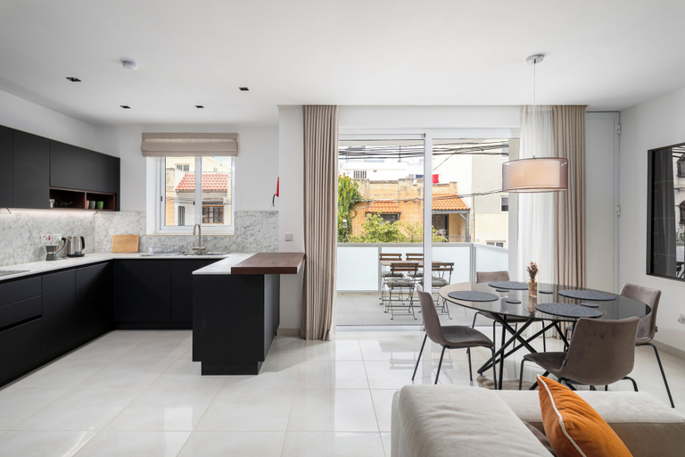 Living area 3, Modern Stylish 3 BR APT with Balcony