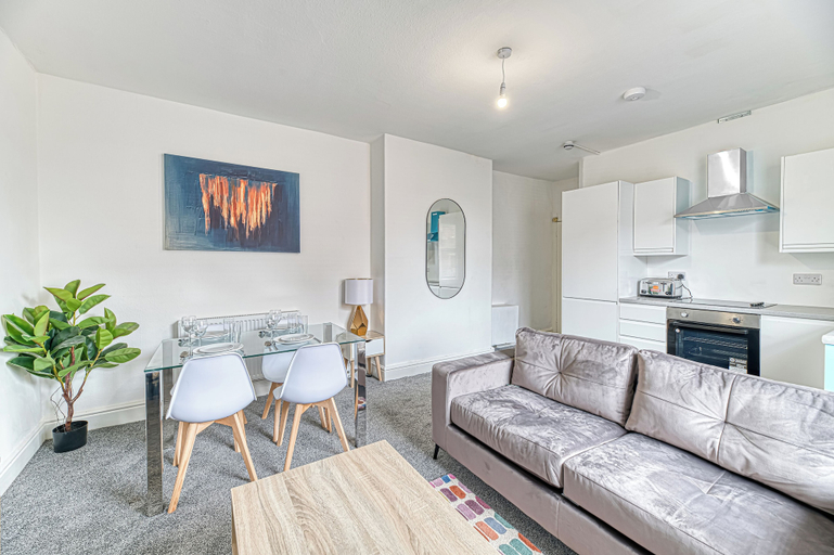 Living area 3, Double Bed Apts Fairhaven View by Guestz, Lancashire