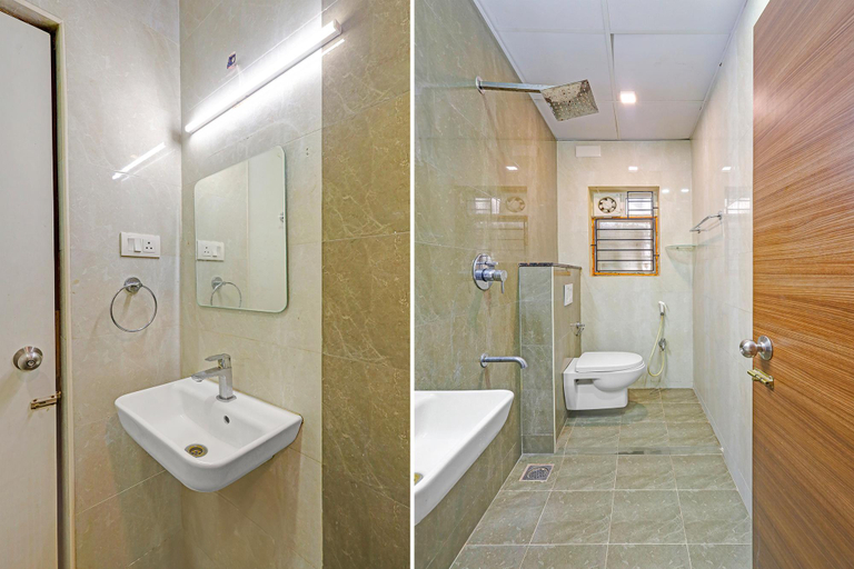 Bathroom 4, Fabhotel Mrv Inn, Chennai