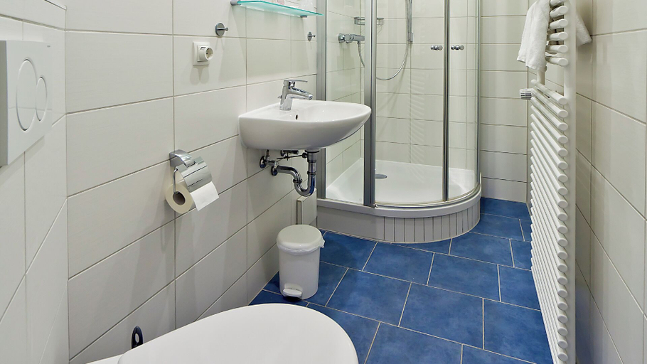 Bathroom 5, Hotel Flora, Goslar