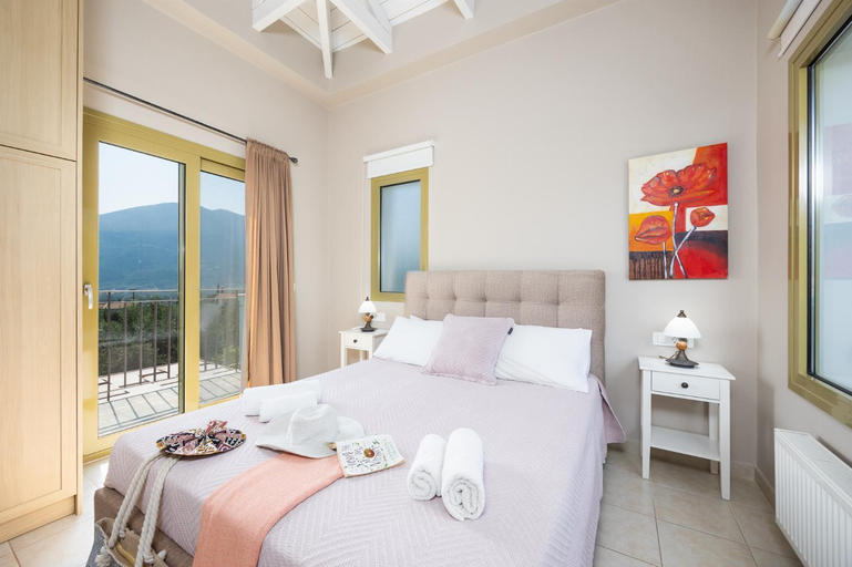 Bedroom 2, Villa Pinelopi, Ionian Islands