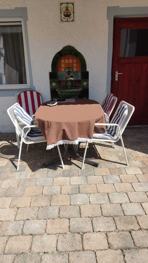 Terrace/patio, Müllers Monteurunterkunft Gangkofen, Rottal-Inn