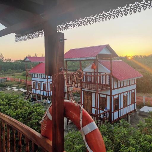 View from room, EL Marena Eco Resort Saint Martin, Maungtaw