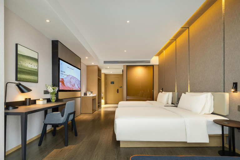 Bedroom 2, Atour Hotel Kunshan Economic Development Zone Wusongjiang South Road, Suzhou