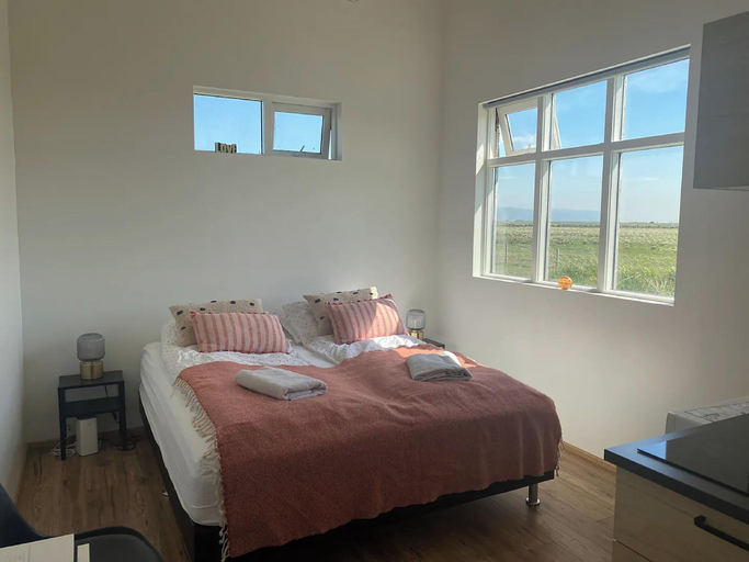Bedroom 2, Hamar - Puffin Cottages & Rooms, Austur-Landeyjahreppur