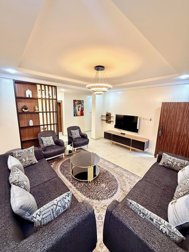 Living area 4, Declans Apartment, AbujaMun