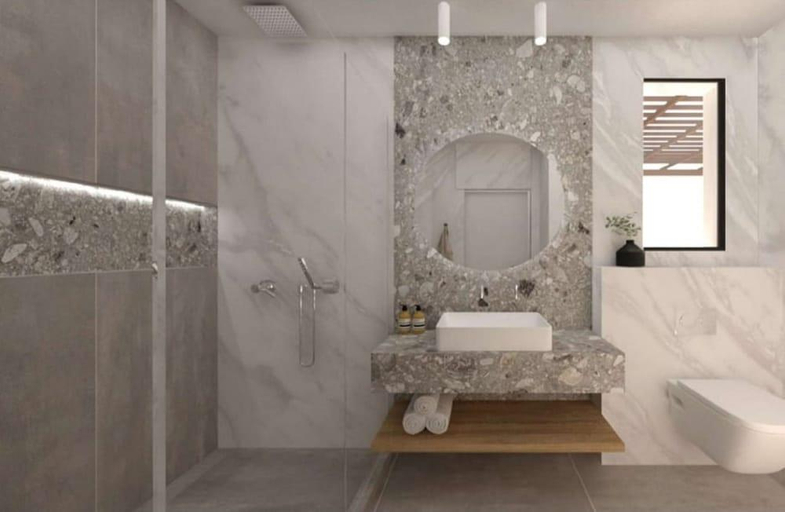 Bathroom, Palladium Hotel, Central Macedonia