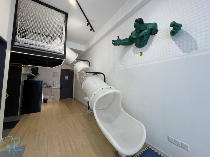 Bathroom 4, Avengers Theme Loft 【Slide+Playground】 Near Legoland | SR Home Sunway Grid, Johor Bahru