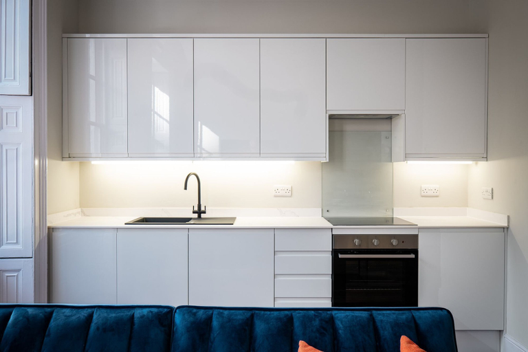 Private kitchen, Dalton Apartment 2, Lancashire