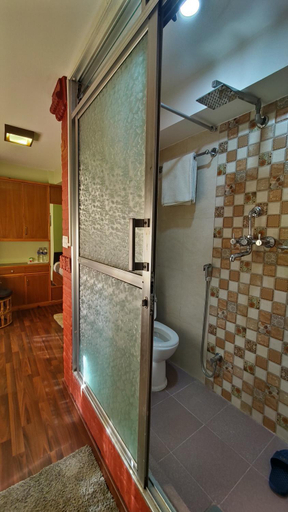 Bathroom 3, Tranquil Haven with shared kitchen access at greentara heritage home, Bagmati