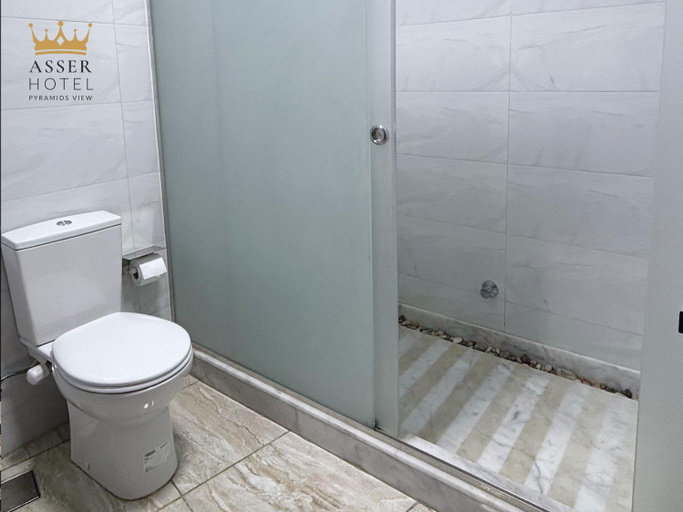 Bathroom 3, NEW ASSER HOTEL PYRAMID, Al-Ahram