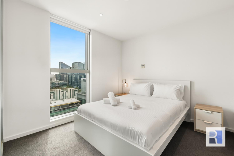 Bedroom 3, REST COLLECTION Apartments on Collins Docklands, Melbourne