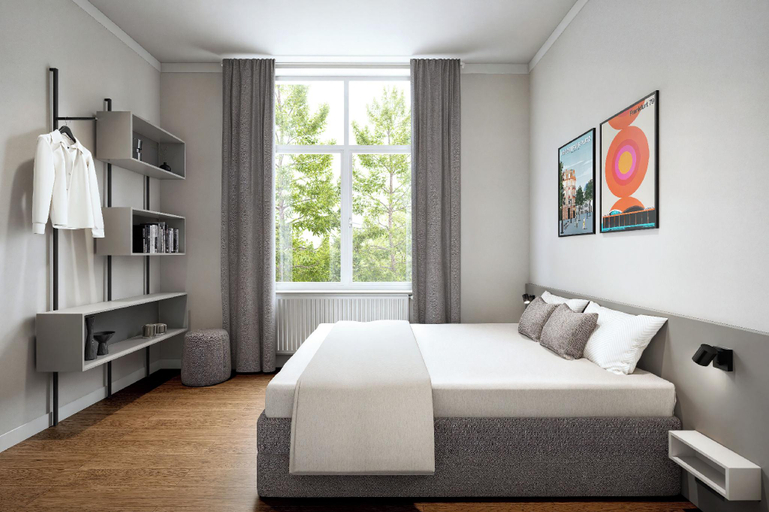 Bedroom 4, Homaris Apartments Nibelungen, Frankfurt am Main