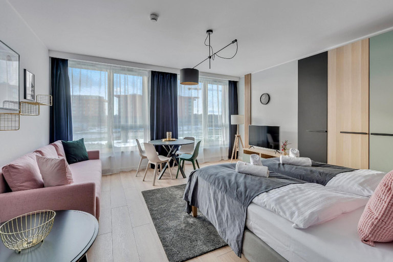 Bedroom 2, RentPlanet - Apartamenty Chlebova, Gdańsk City