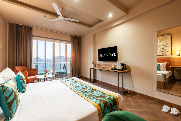 Bedroom 3, Saltstayz Select- Medicity Near Medanta Hospital, Gurgaon