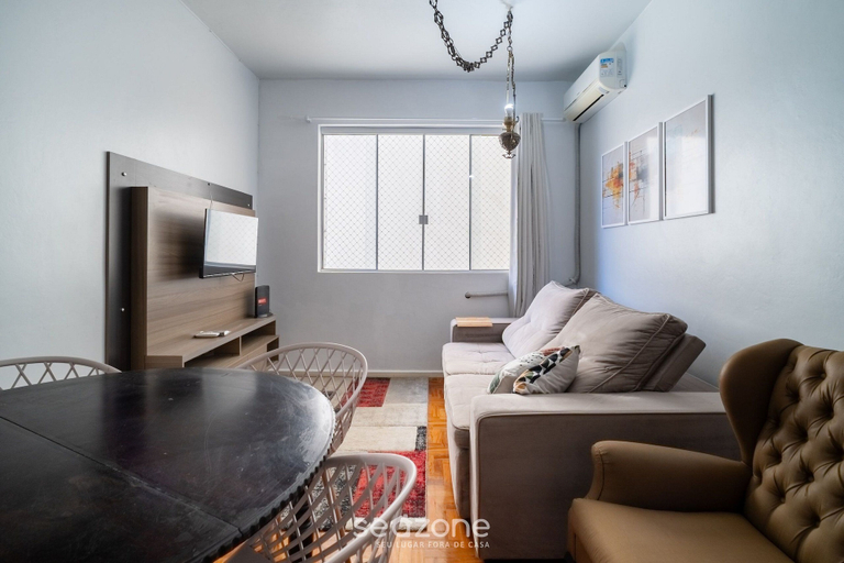 Living area 4, 2 Bedroom Apartment in Downtown Floripa Ebe0804, Florianopolis