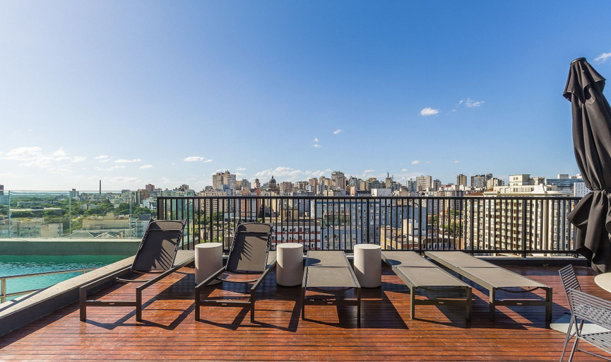 Terrace/patio 3, Condominium w/ Complete Leisure Facilities and Unbeatable Location in POA - Bles, Porto Alegre