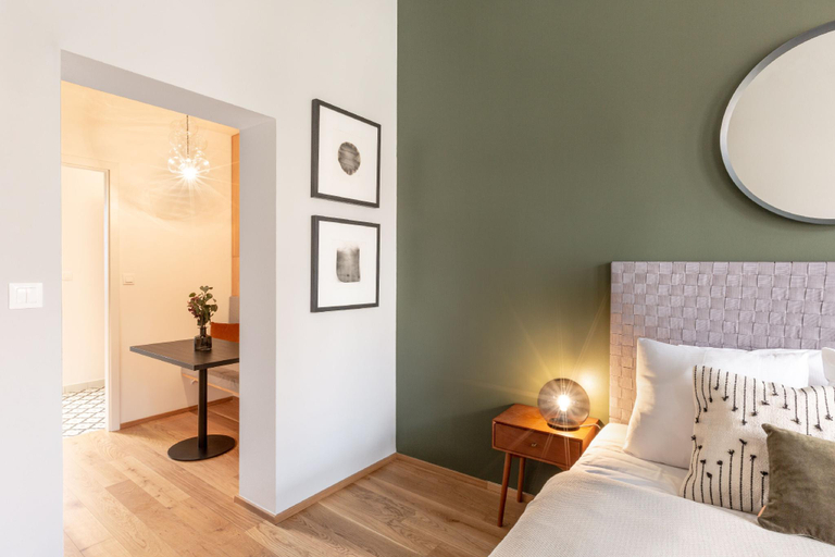 Bedroom 2, TurnKey I Main Bus Station Apartments, Praha 7