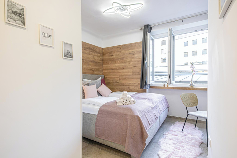 View from room 2, Cozy Room Close To Danube River, Krems an der Donau Stadt