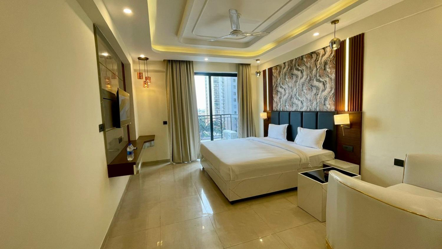 Bedroom 2, Hotel Maple Tree , Gomtinagar Extension , Lucknow, Lucknow