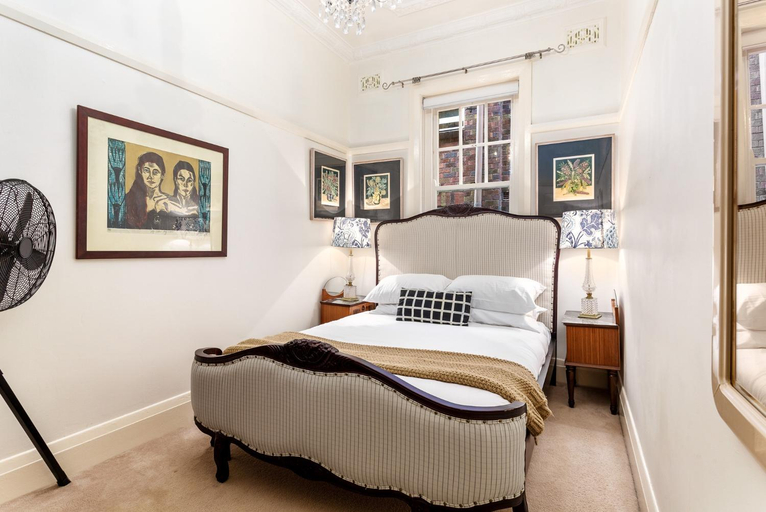 Bedroom 2, Eclectic Art Deco Apartment in great location, Sydney