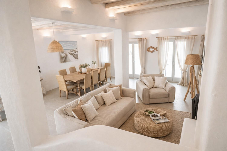 Bedroom 2, Aelia Paros Beachfront Villas-Member of My Villas Hospitality, South Aegean