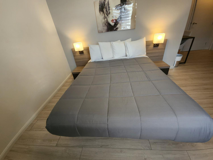 Bedroom 2, Motel Le Victo, Arthabaska